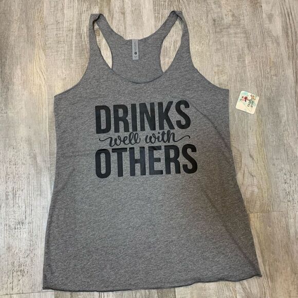 $5 ADD ON ITEM NWT Next level apparel “drinks well with others” Razorback - Picture 12 of 12